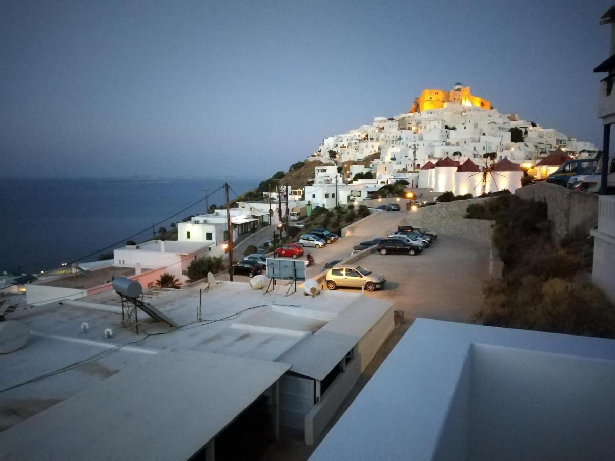 Pera Gyalos Θέαστρον - Theastron House With Great View In Chora 아파트 외부 사진