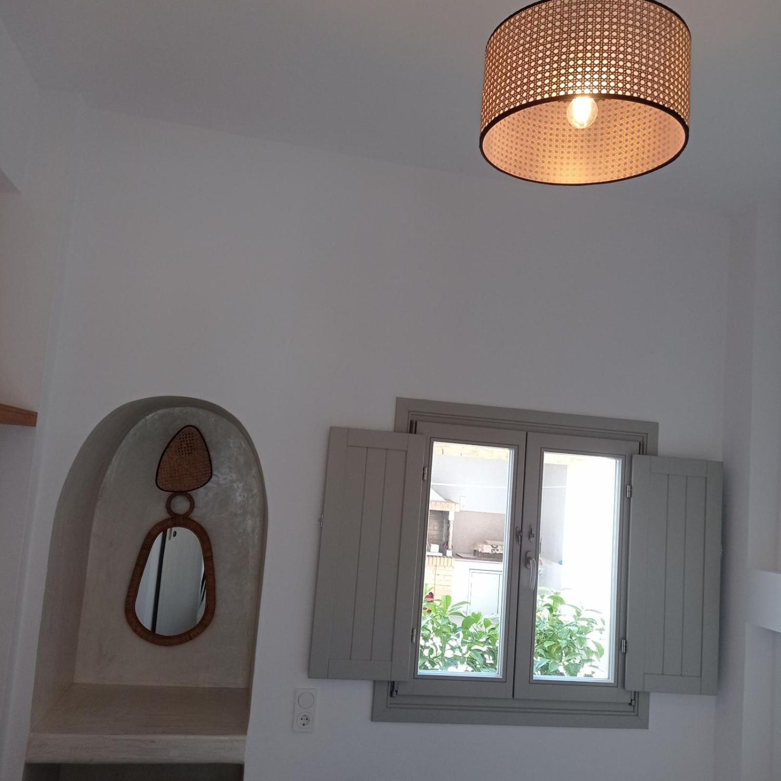 Pera Gyalos Θέαστρον - Theastron House With Great View In Chora 아파트 외부 사진