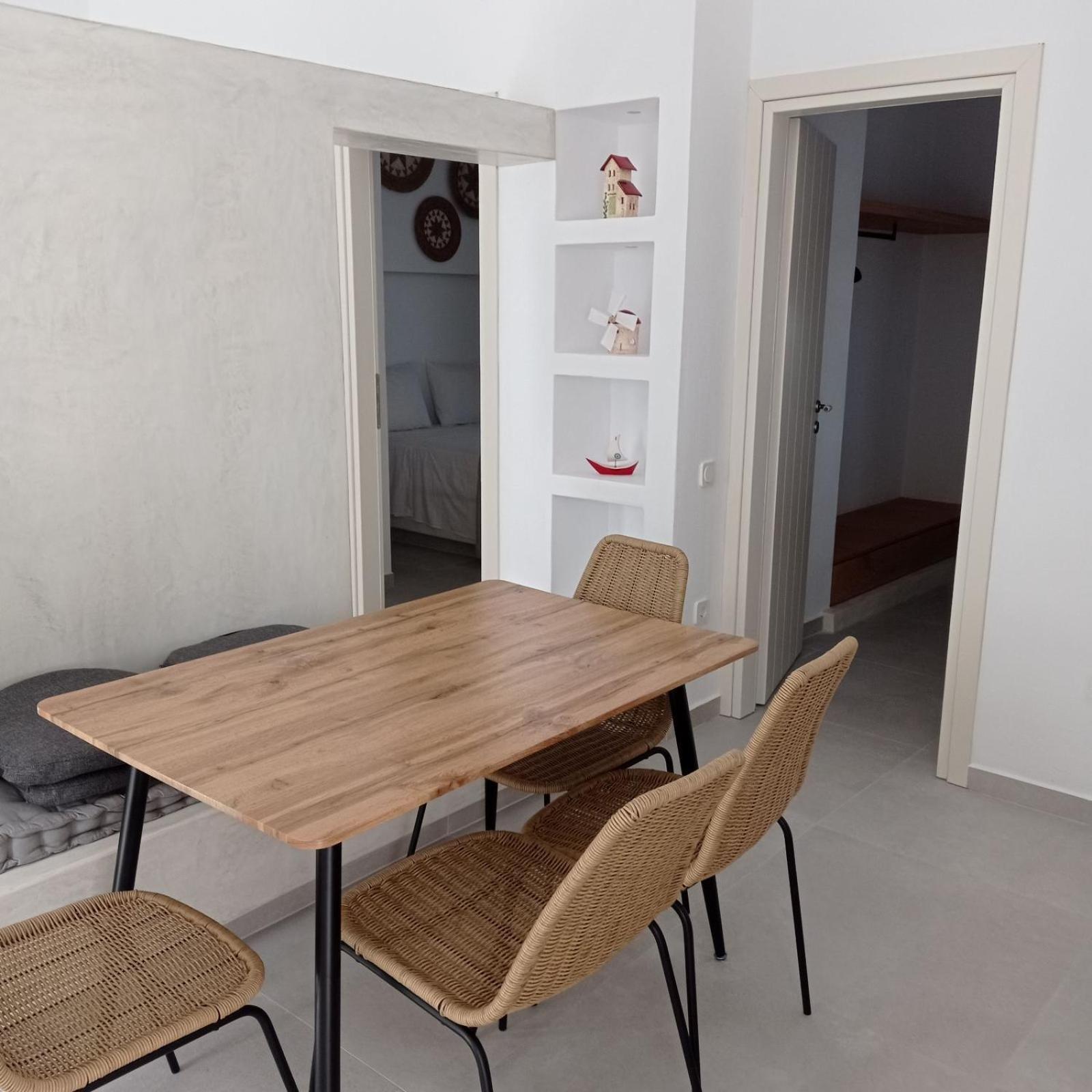 Pera Gyalos Θέαστρον - Theastron House With Great View In Chora 아파트 외부 사진