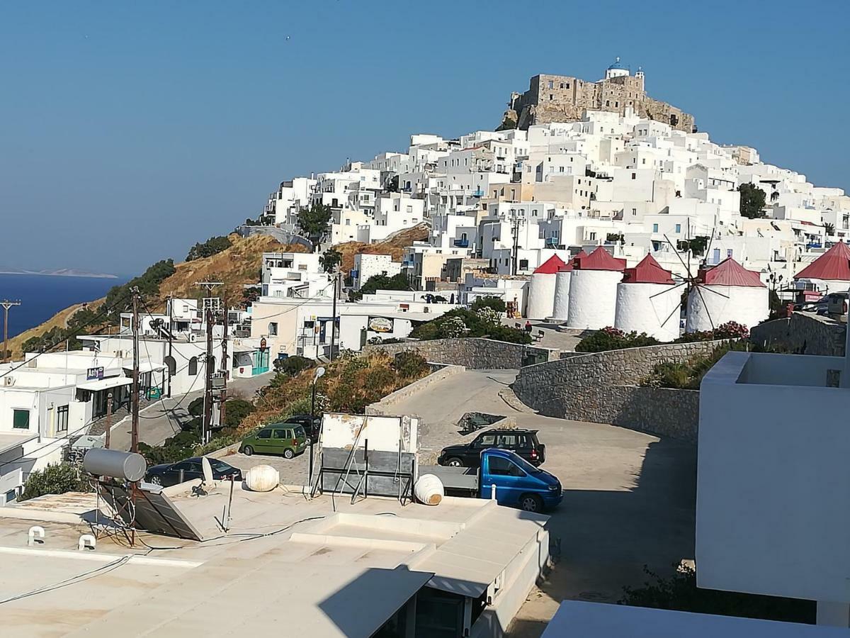 Pera Gyalos Θέαστρον - Theastron House With Great View In Chora 아파트 외부 사진